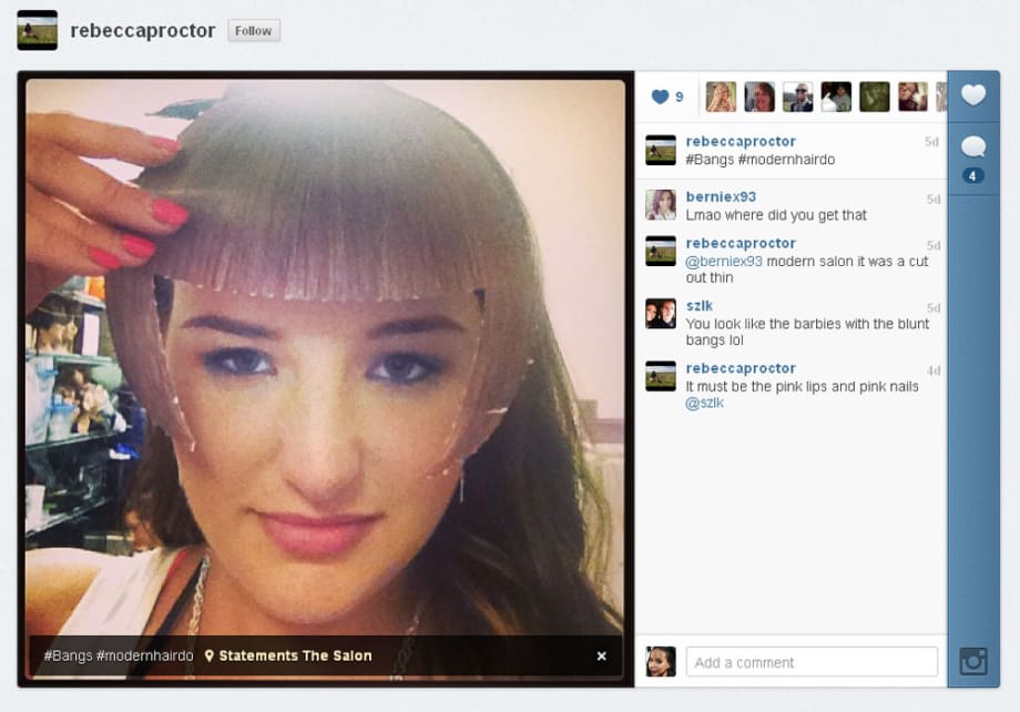MODERN and Hairdo Want to See How YOU Look with a Fringe