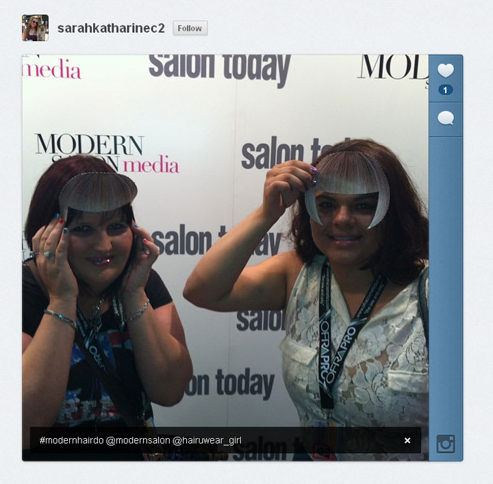 MODERN and Hairdo Want to See How YOU Look with a Fringe