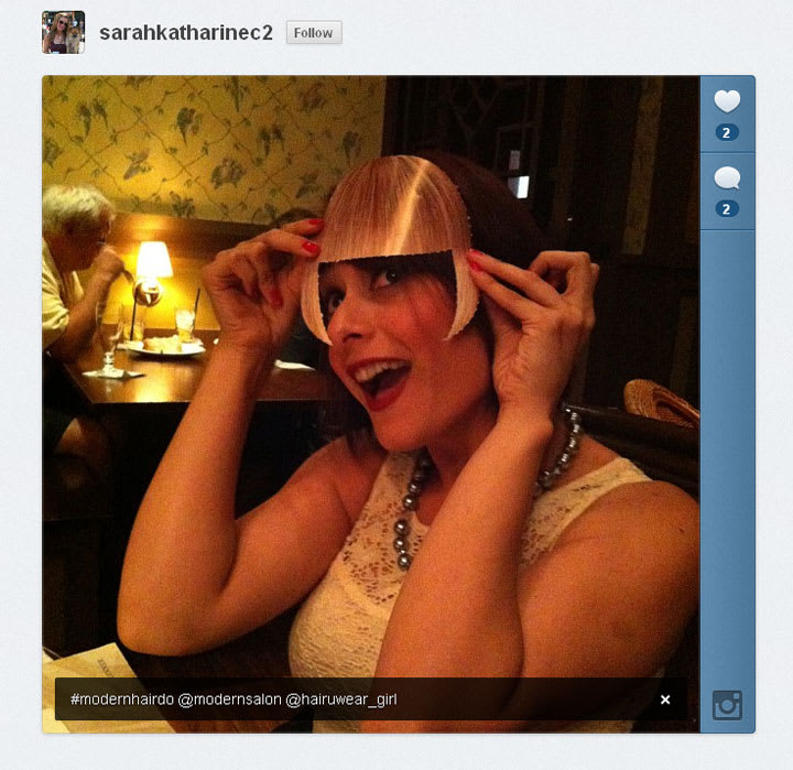 MODERN and Hairdo Want to See How YOU Look with a Fringe