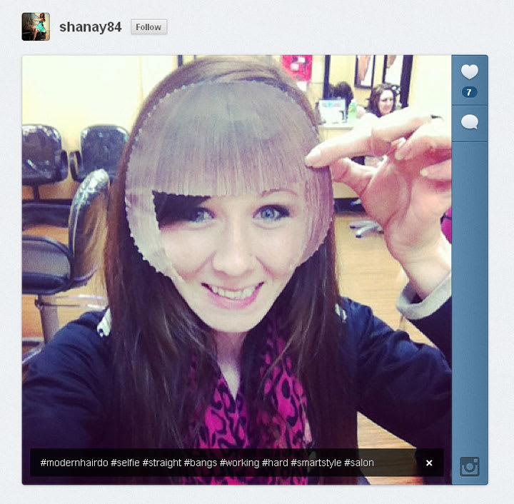 MODERN and Hairdo Want to See How YOU Look with a Fringe