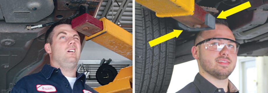 Swing Arm Head Guard