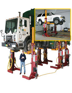 Mohawk Offers Mobile Column Lifts