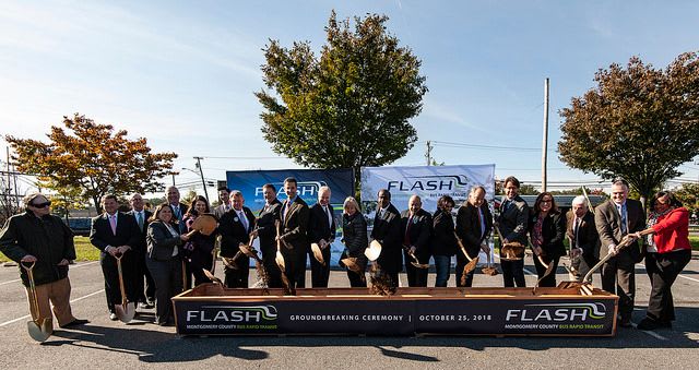 Montgomery County, Md. breaks ground on BRT corridor