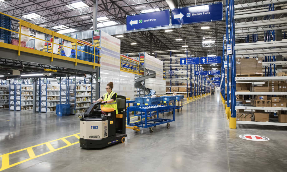FCA Opens Parts Distribution Center in Va.
