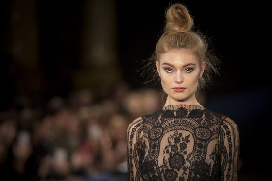 London Fashion Week: See Swan Lake-inspired Looks for AADNEVIK  by Moroccanoil's Antonio Corral Calero