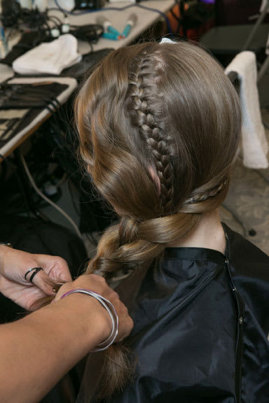HOW-TO: Braided Styles by Malcolm Edwards at London Fashion Week