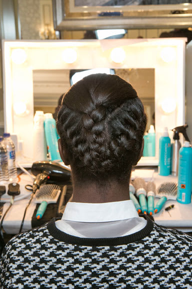 HOW-TO: Braided Styles by Malcolm Edwards at London Fashion Week