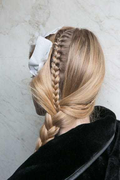 HOW-TO: Braided Styles by Malcolm Edwards at London Fashion Week