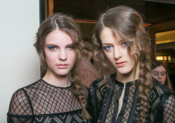 HOW-TO: Braided Styles by Malcolm Edwards at London Fashion Week