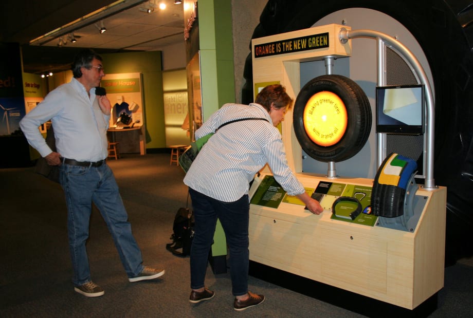 Yokohama Tire’s Orange Oil Tire Technology Now on Display at Boston's Museum of Science