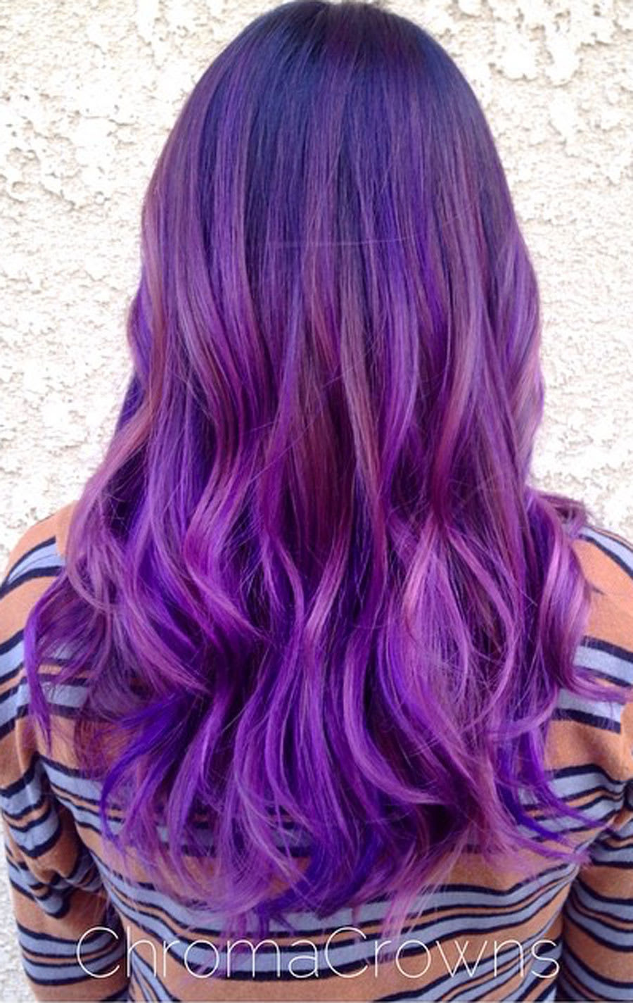How-To: Mermaid-Inspired Purple