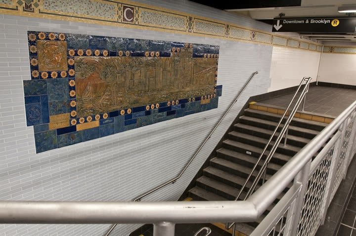 N.Y. MTA reopens station damaged on 9/11