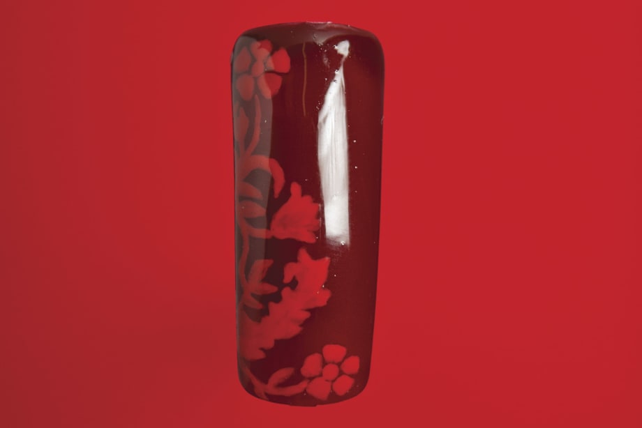 Holiday Red-dy Nail Art