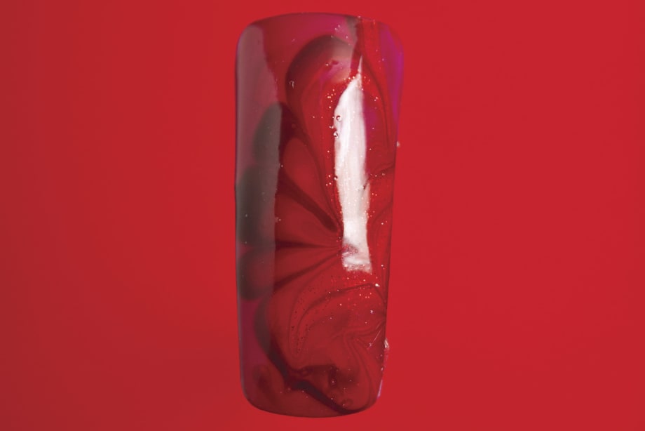 Holiday Red-dy Nail Art