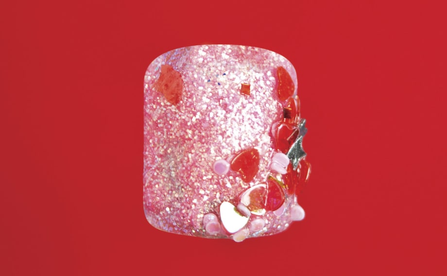 Holiday Red-dy Nail Art