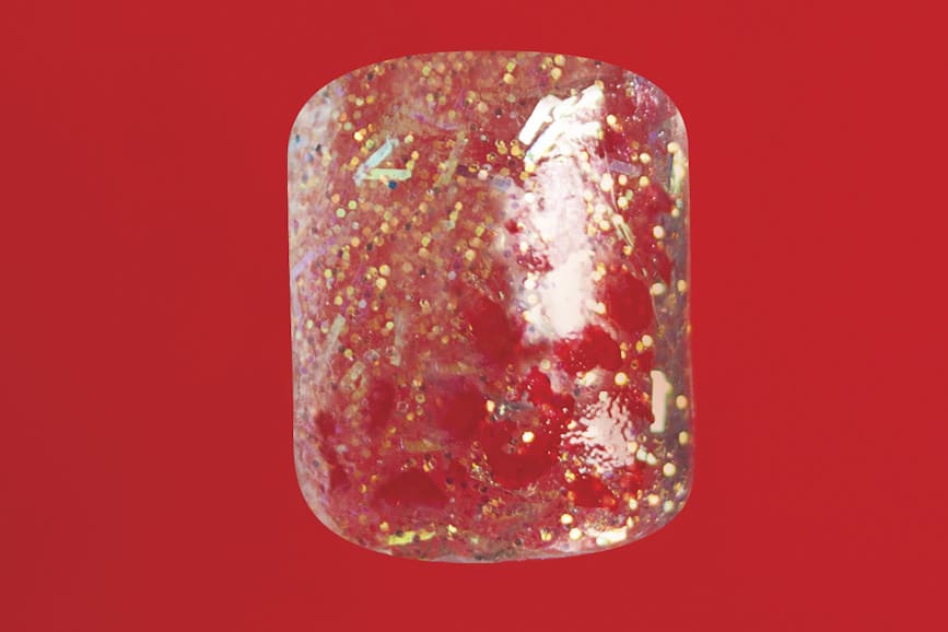 Holiday Red-dy Nail Art