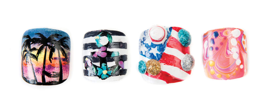 Toe-tally Summer Nail Art