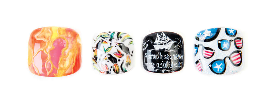 Toe-tally Summer Nail Art