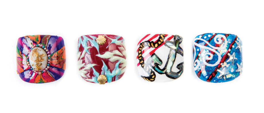 Toe-tally Summer Nail Art