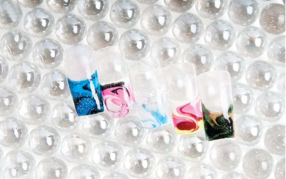 The Magic of Marbleizing Nail Art