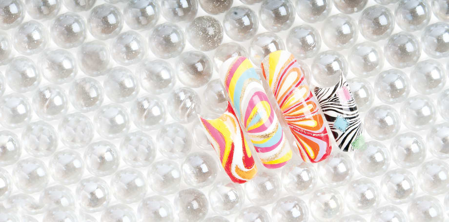 The Magic of Marbleizing Nail Art
