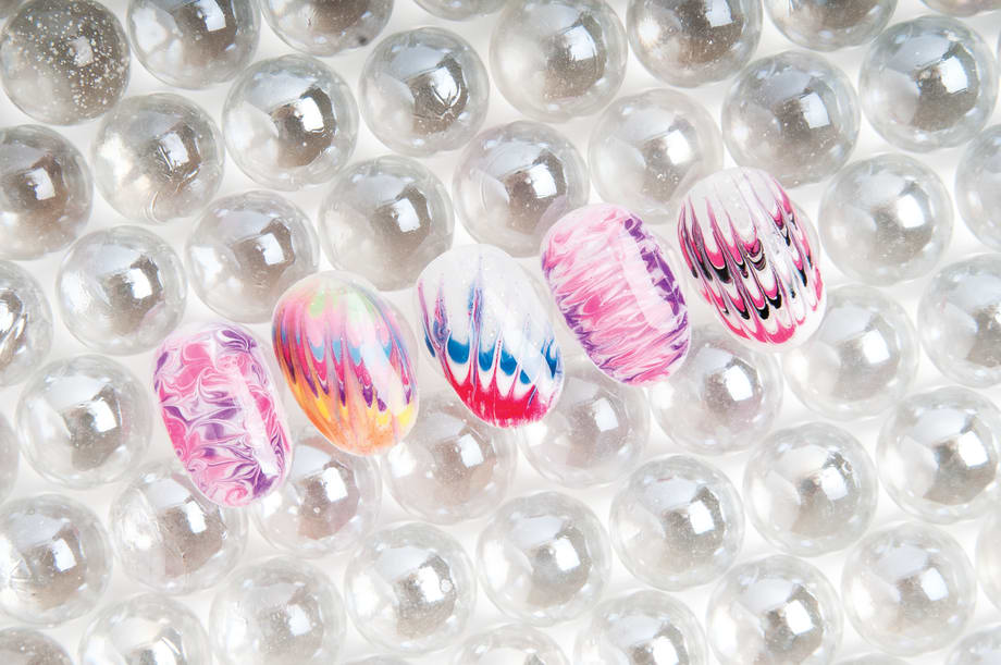 The Magic of Marbleizing Nail Art
