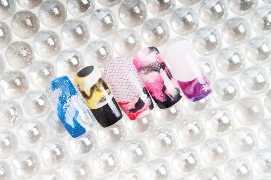 The Magic of Marbleizing Nail Art