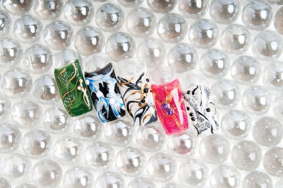 The Magic of Marbleizing Nail Art