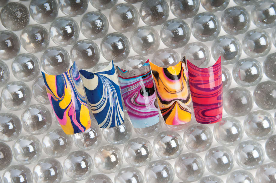 The Magic of Marbleizing Nail Art