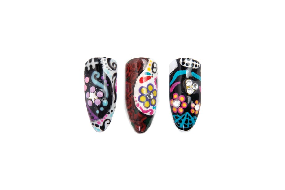 Celebrate Day of the Dead: Dia De Los Muertos Nail Art