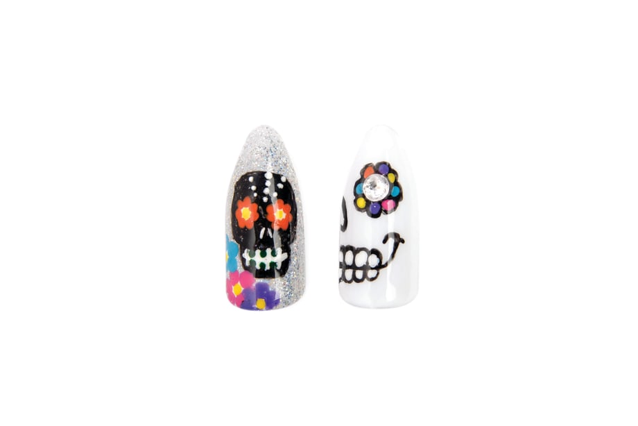 Celebrate Day of the Dead: Dia De Los Muertos Nail Art