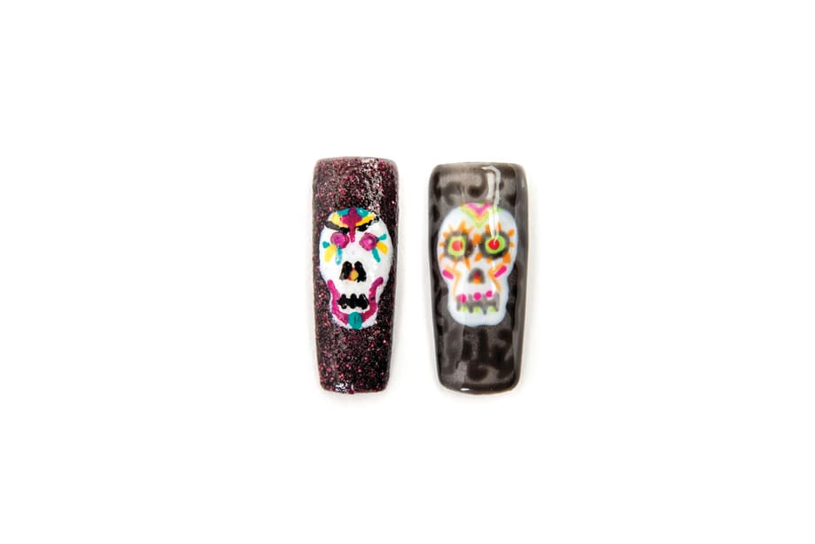 Celebrate Day of the Dead: Dia De Los Muertos Nail Art