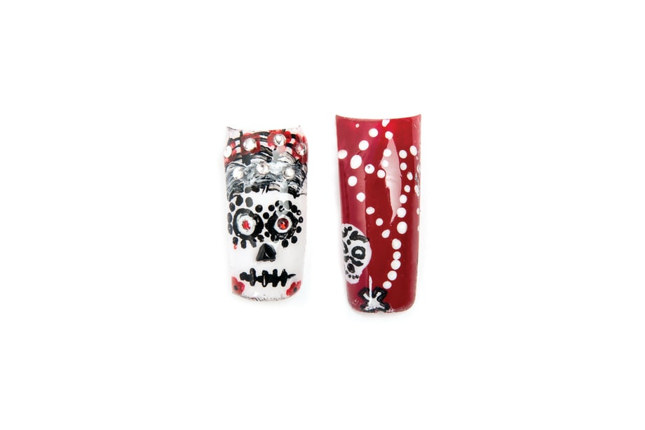 Celebrate Day of the Dead: Dia De Los Muertos Nail Art