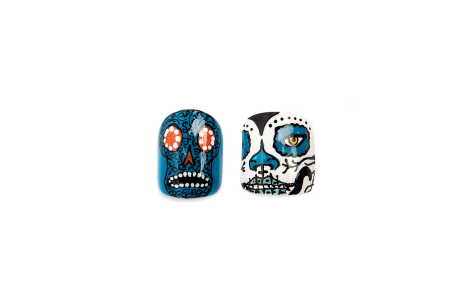Celebrate Day of the Dead: Dia De Los Muertos Nail Art