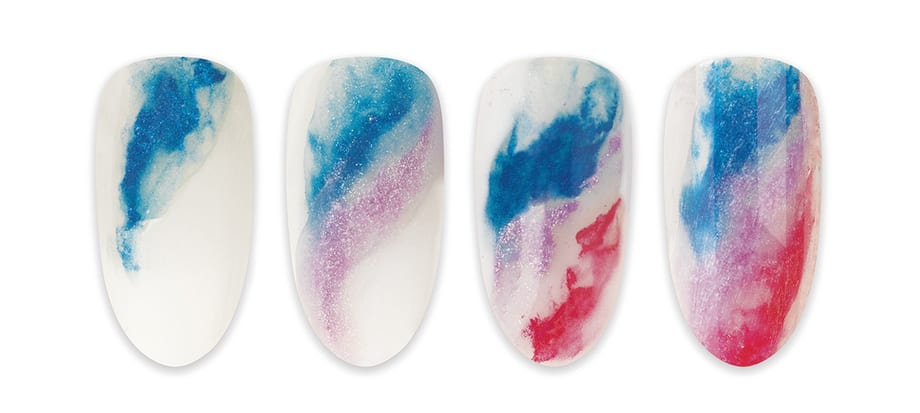 CND Art Vandal Watercolor Nail Art
