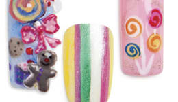 Candy-coated Nail Art