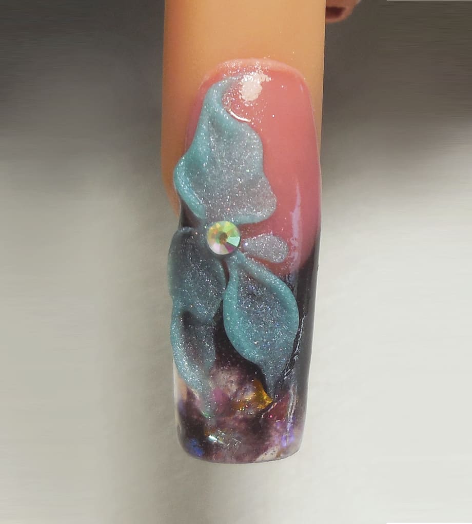 Tammy Taylor Turquoise Corsage