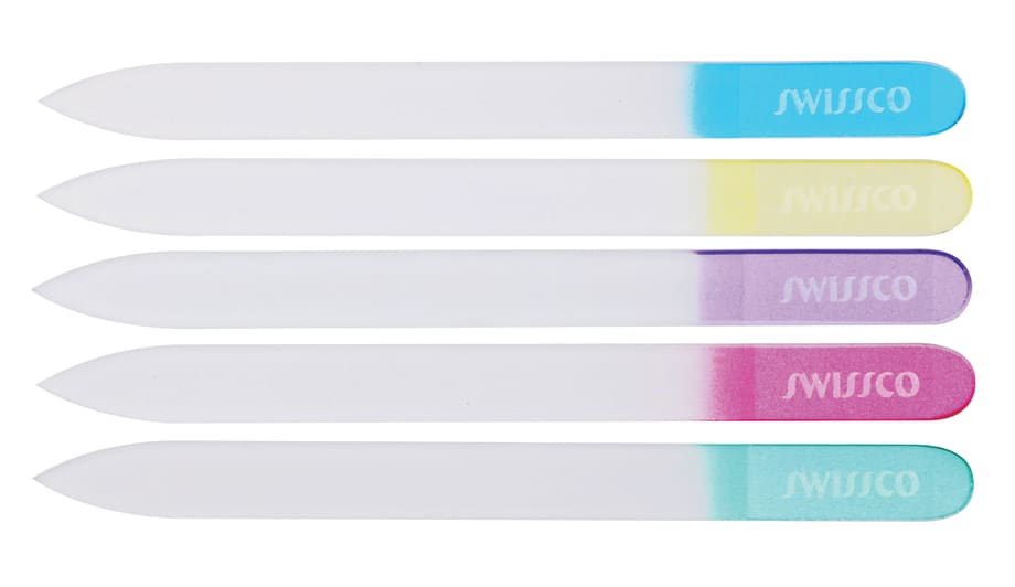 Italian Glass Emery Nail File by Swissco