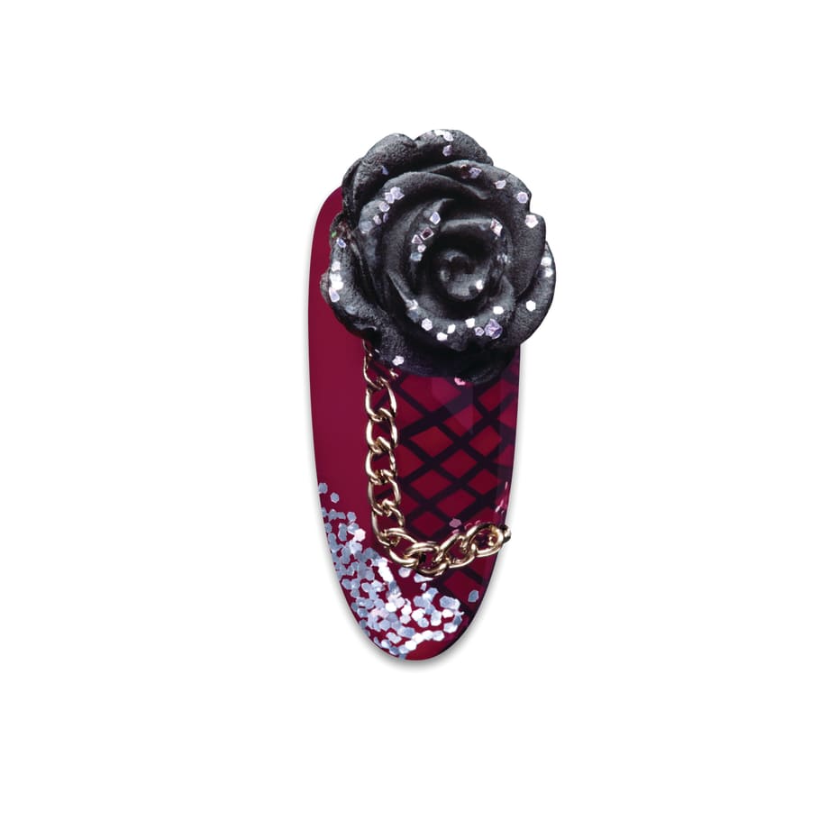 3-D Steel Rose with CND Contradictions Collection