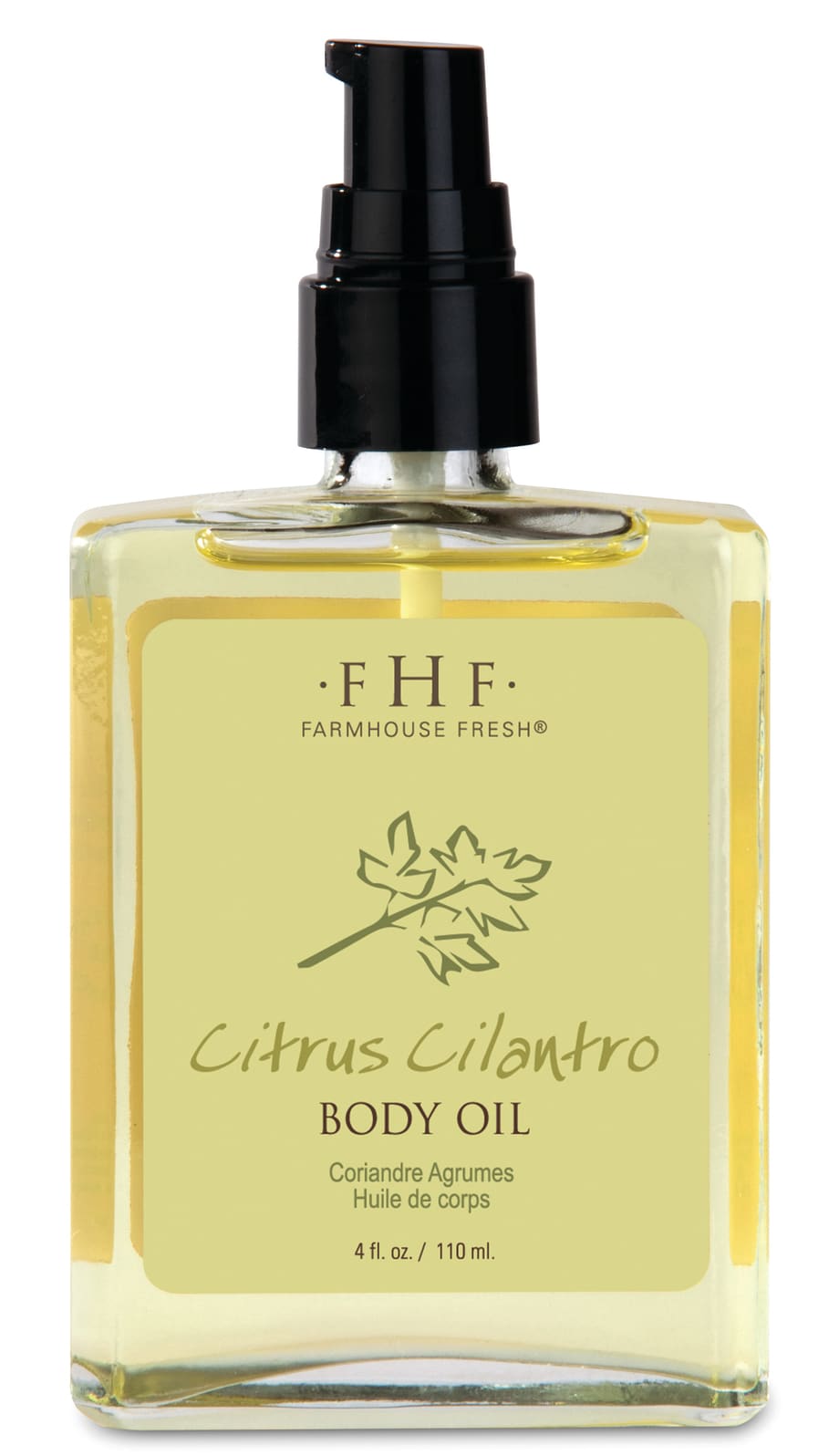 Citrus Cilantro Body Oil