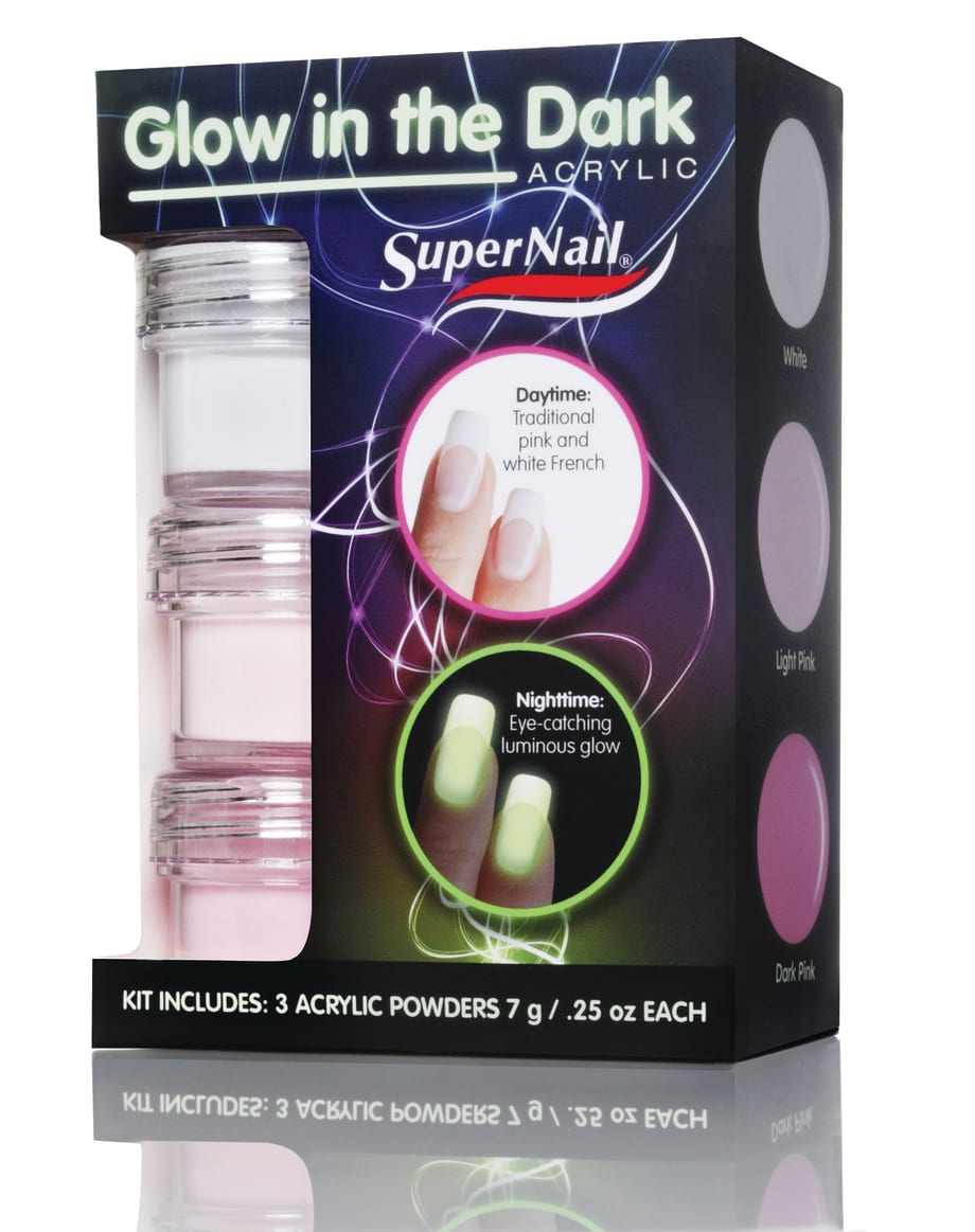 Glow in the Dark French Acrylic Powders