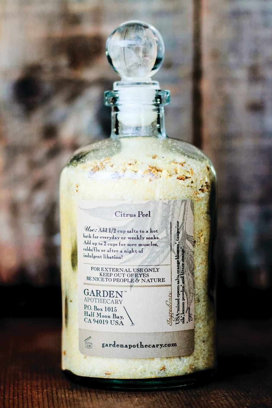 Citrus Peel Bath Tea