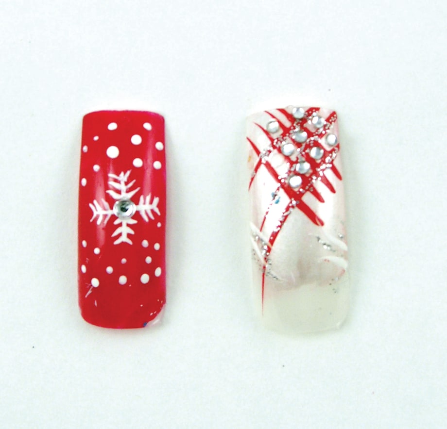 Rev Up Interest in Holiday Nail Art