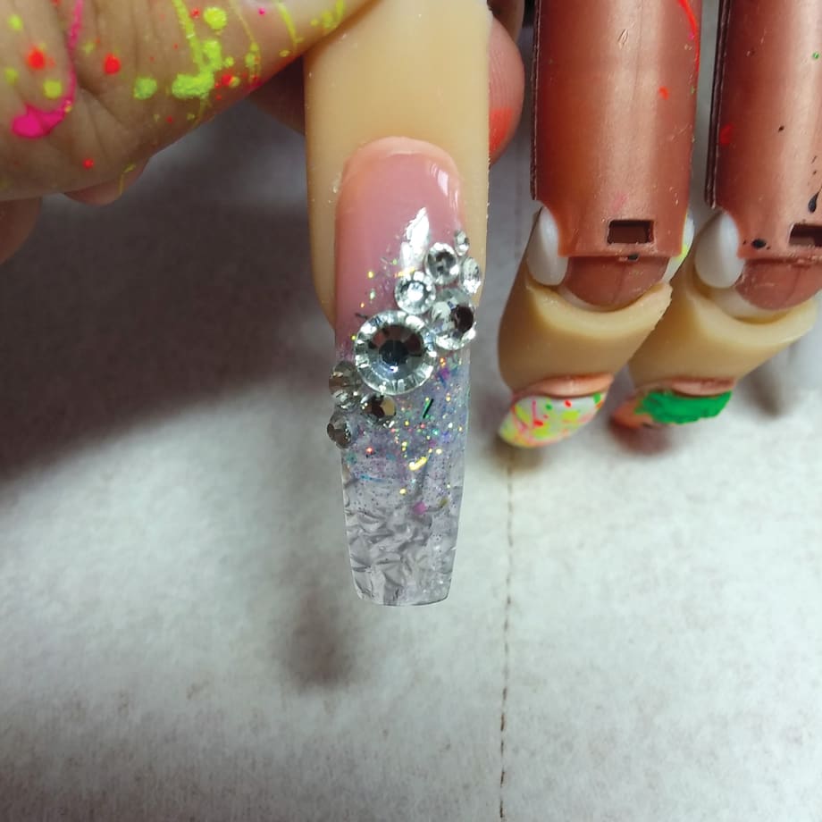 How to: Glacier Nail Art