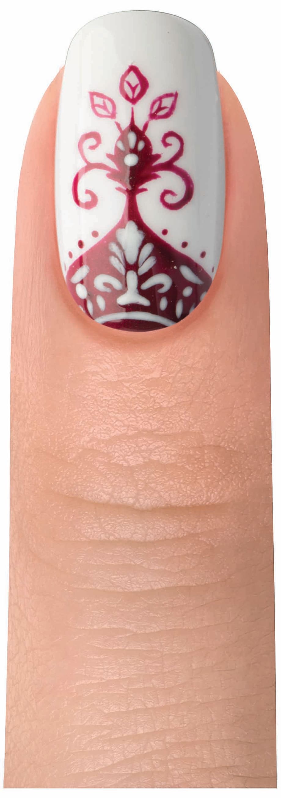 Red Hot Holiday Nail Art