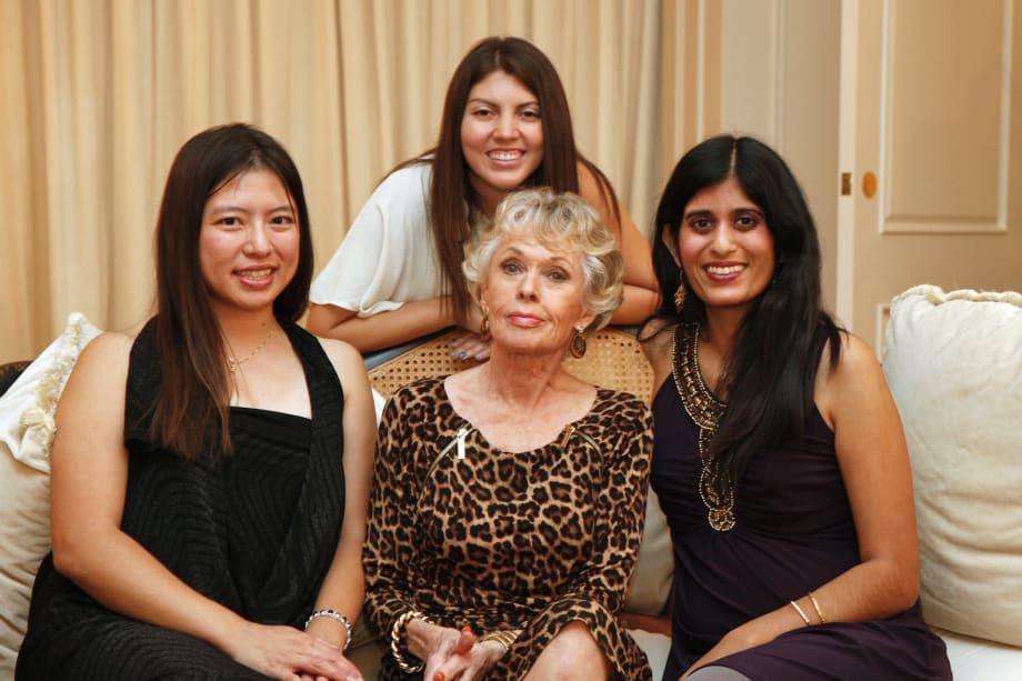 CND and Beauty Changes Lives Honor Tippi Hedren