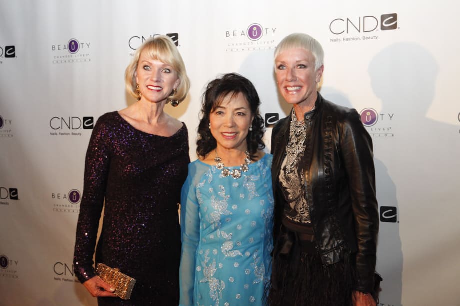 CND and Beauty Changes Lives Honor Tippi Hedren