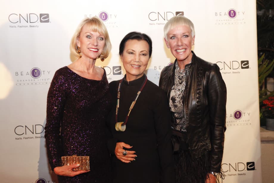 CND and Beauty Changes Lives Honor Tippi Hedren