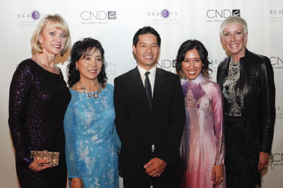 CND and Beauty Changes Lives Honor Tippi Hedren