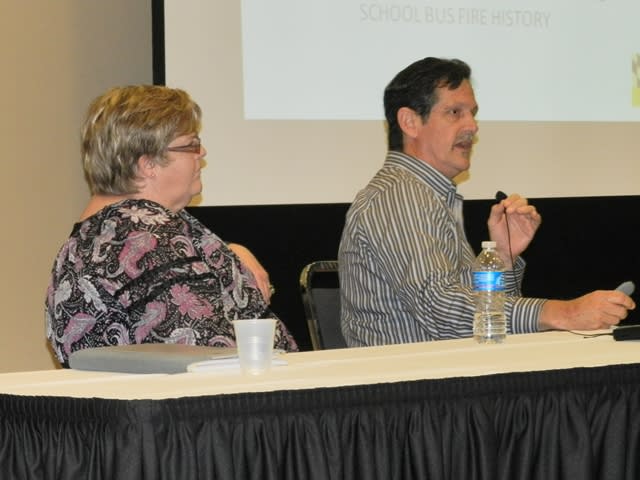 School bus officials cite concerns on flammability lobbying